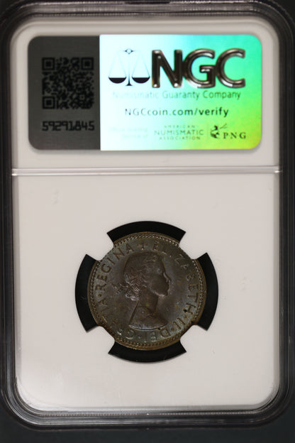 Great Britain 1959 1 Shilling English Crest MS-64 S795