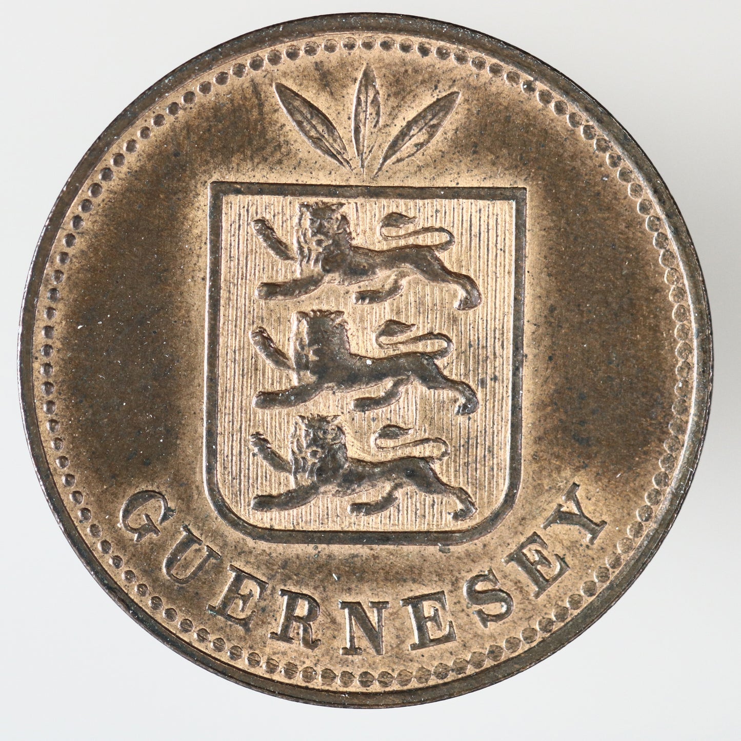 Guernsey 1889 H 2 Doubles "Rare" A3600
