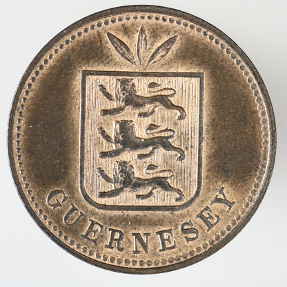 Guernsey 1889 H 2 Doubles "Rare" A3600