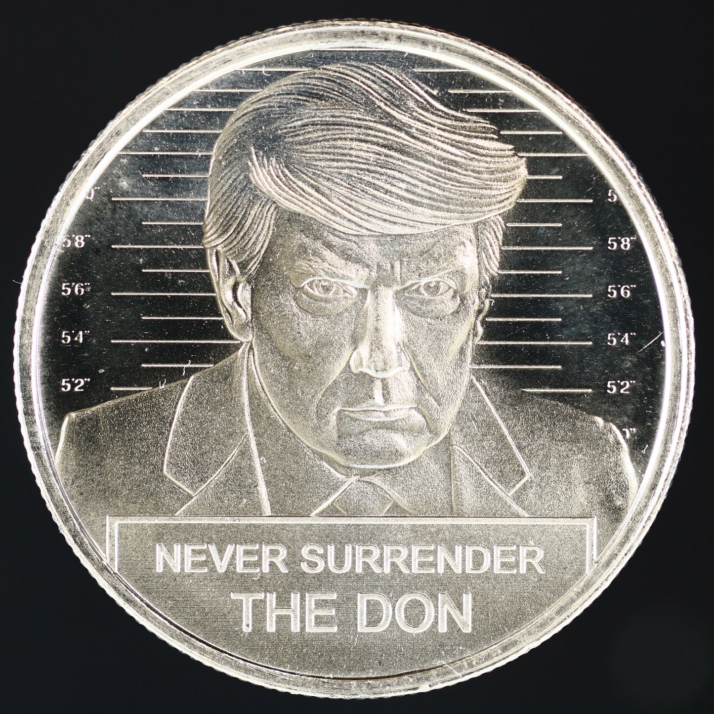 US "NEVER SURRENDER THE DON" 1 oz Silver Round A3527