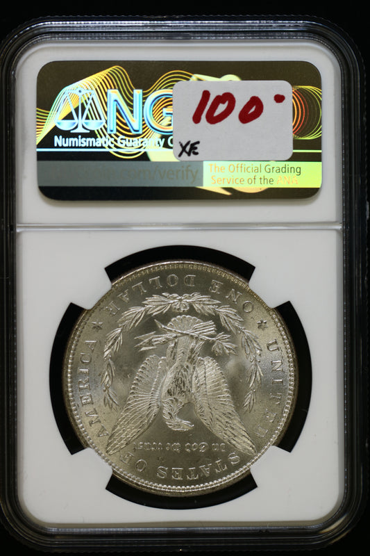 US 1884 Morgan Silver Dollar MS-63 NCG S807