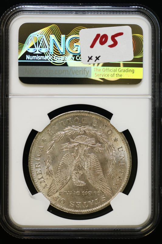 US 1884-O Morgan Silver Dollar MS-64 NCG S827
