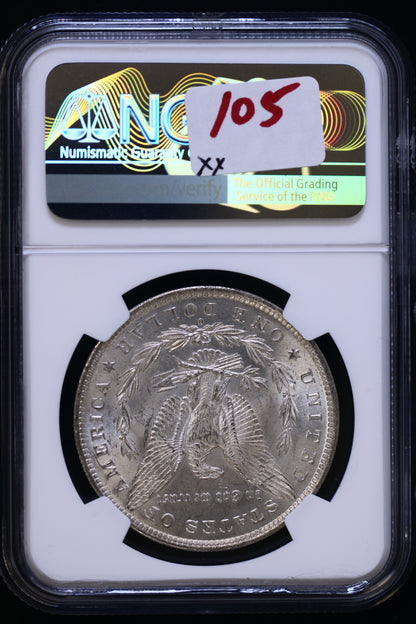 US 1884-O Morgan Silver Dollar MS-64 NCG S818