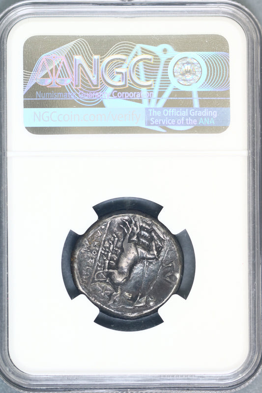 Sicily Syracuse Ag Tetradrachm Agathocles 317-289 BC NGC VF S95