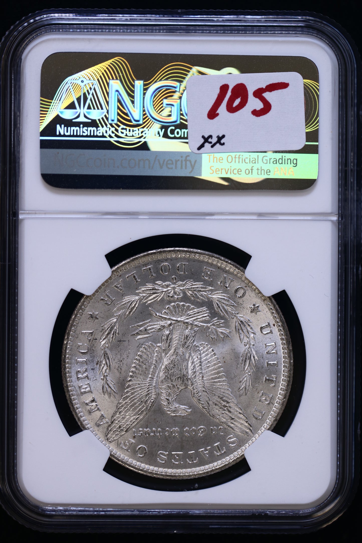 US 1884-O Morgan Silver Dollar MS-64 NCG S819