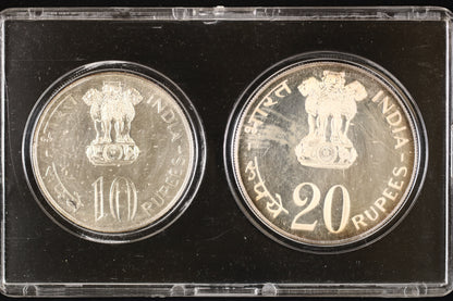 India 1973 Development Oriented Coin Set B562