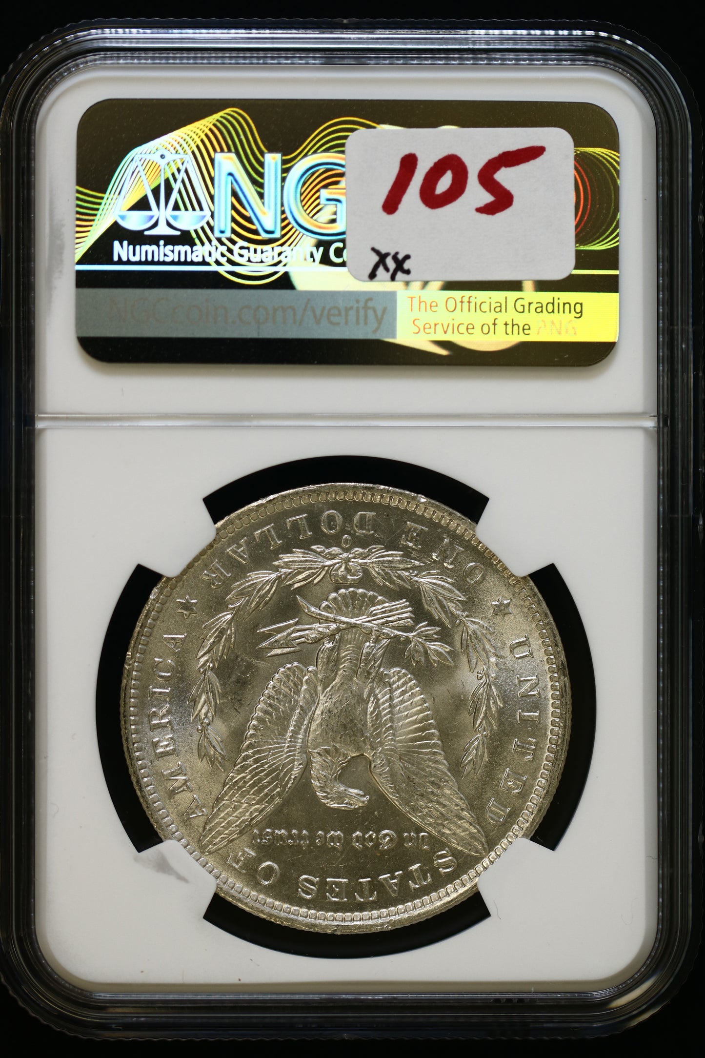 US 1884-O Morgan Silver Dollar MS-64 NCG S829