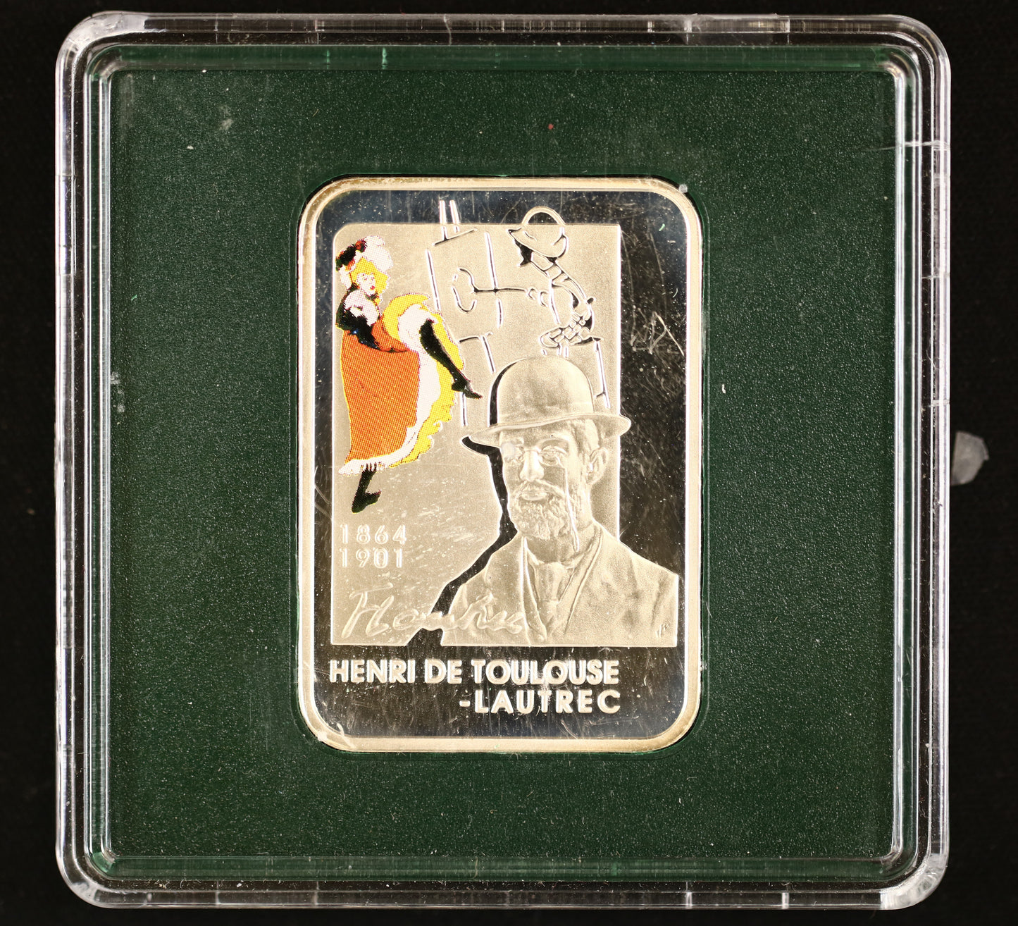 Niue 2008 1 Dollar Henri de Toulouse-Lautrec collector coin B591