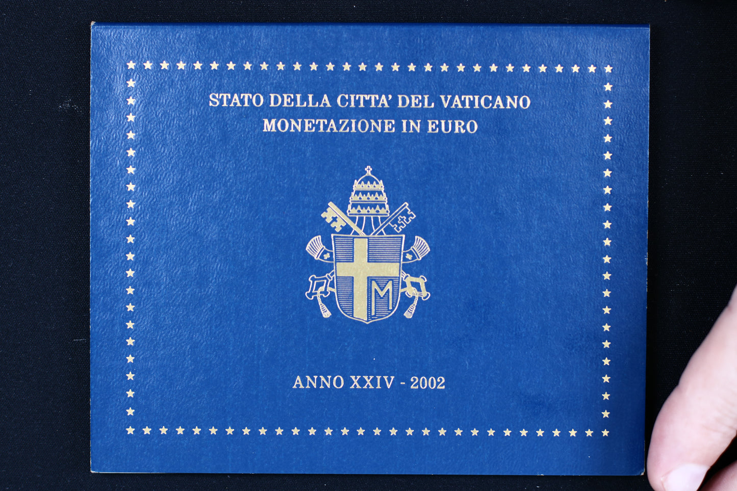 Vatican City 2002 Brilliant Uncirculated (BU) Euro Coin Set B571