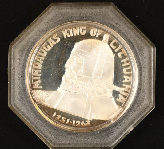 Lithuania 1968 commemorative 50th Anniversary of the Declaration of Restoration of the Kingdom of Lithuania B565