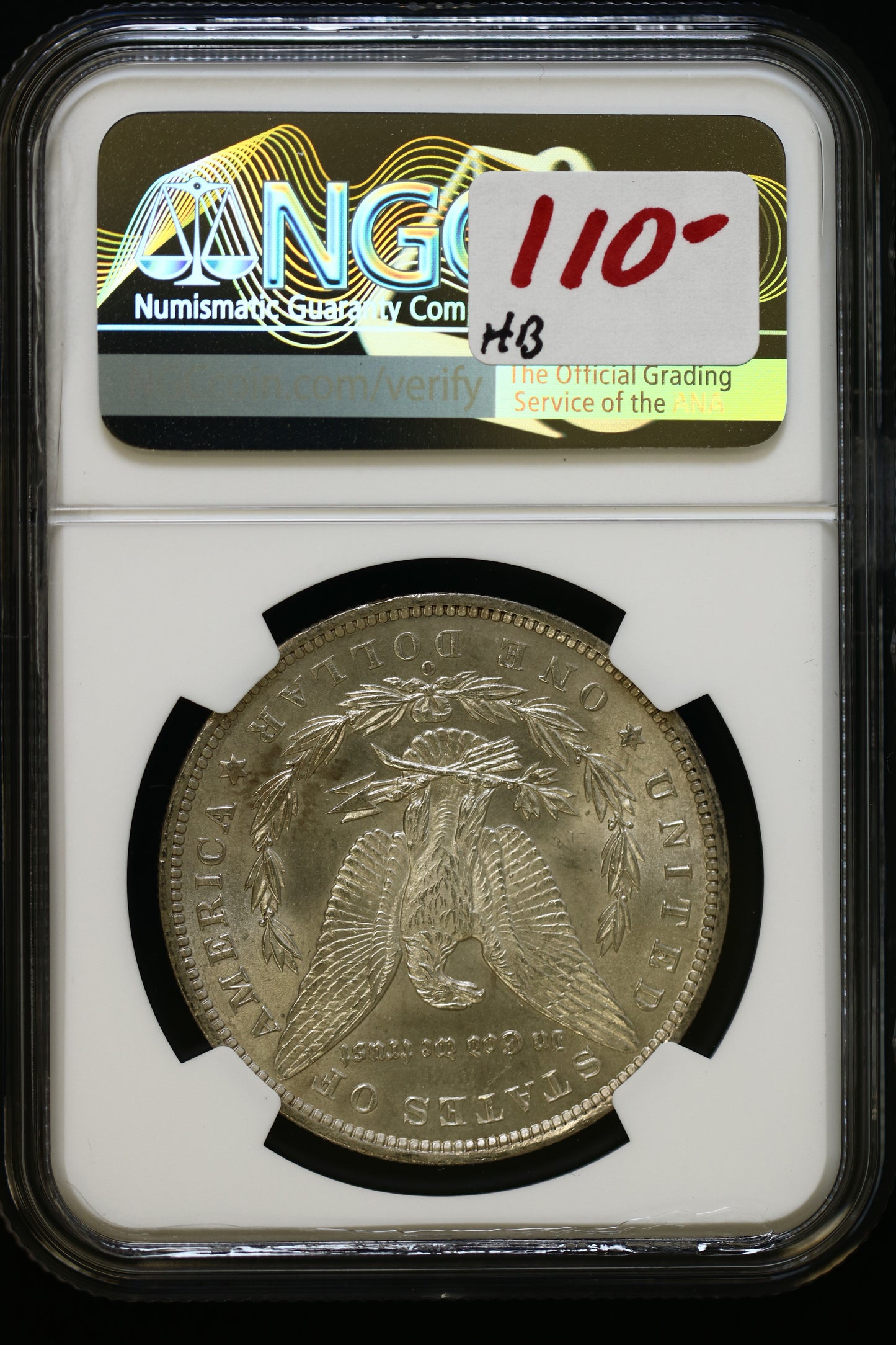 US 1885-O Morgan Silver Dollar MS-64 NCG S834