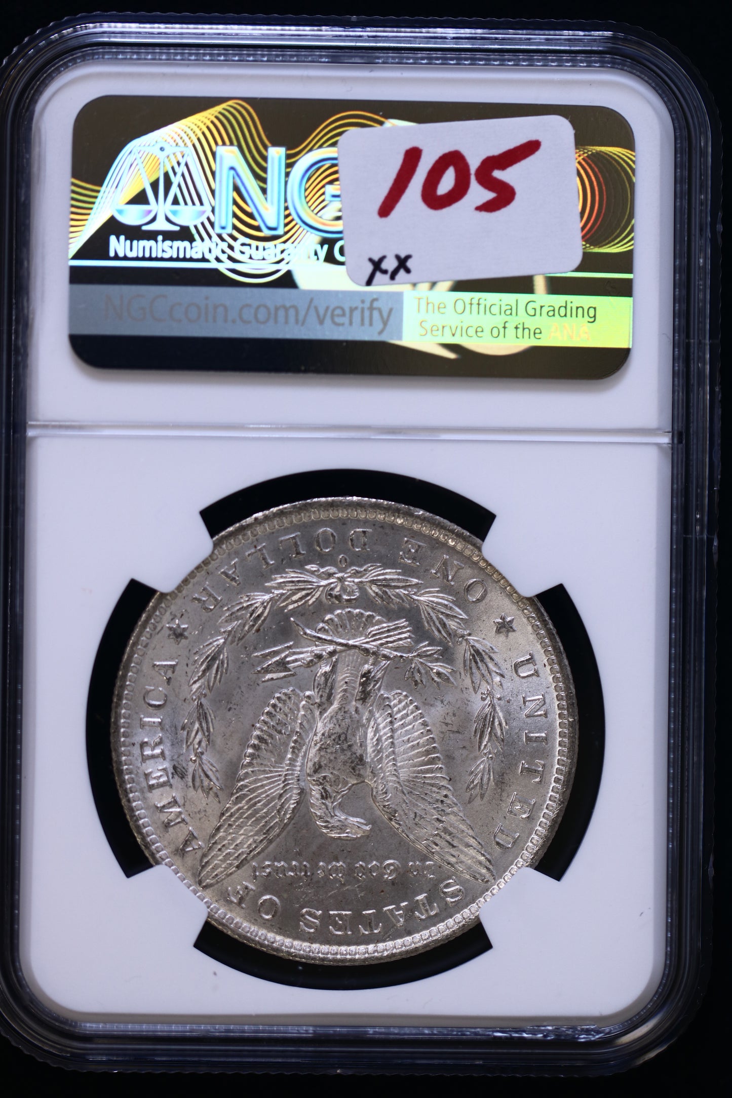 US 1884-O Morgan Silver Dollar MS-64 NCG S825