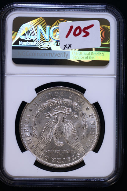 US 1884-O Morgan Silver Dollar MS-64 NCG S825
