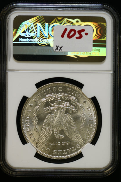 US 1886 Morgan Silver Dollar MS-64 NCG S838