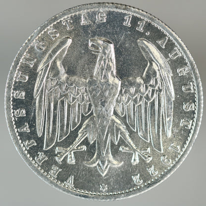 Germany 1922 A 3 Mark A3587