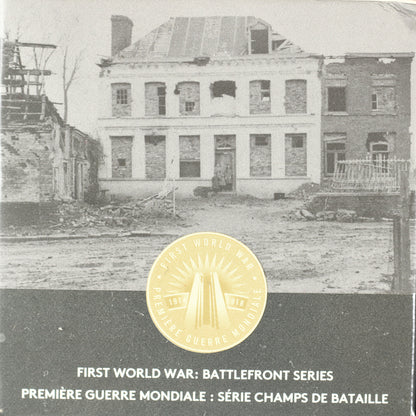 Canada 2015 $20 pure silver coin commemorating the Battle of Neuve-Chapelle. C020