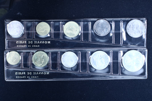 France 1964 Monnaie de Paris "Fleurs de Coins" set B577