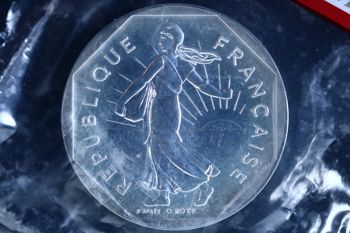 France 1980 9pc. Piedfort Set B780