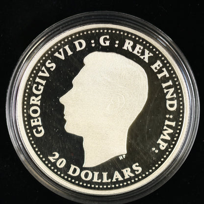 Canada 2015 $20 fine silver coin commemorating the 75th anniversary of the Battle of Britain. C022