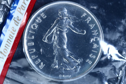 France 1980 9pc. Piedfort Set B780