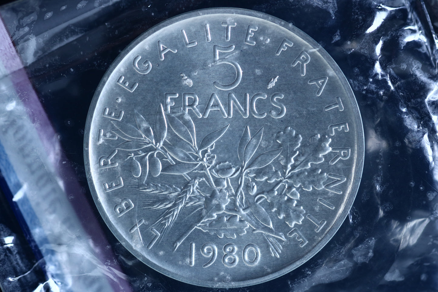 France 1980 9pc. Piedfort Set B780