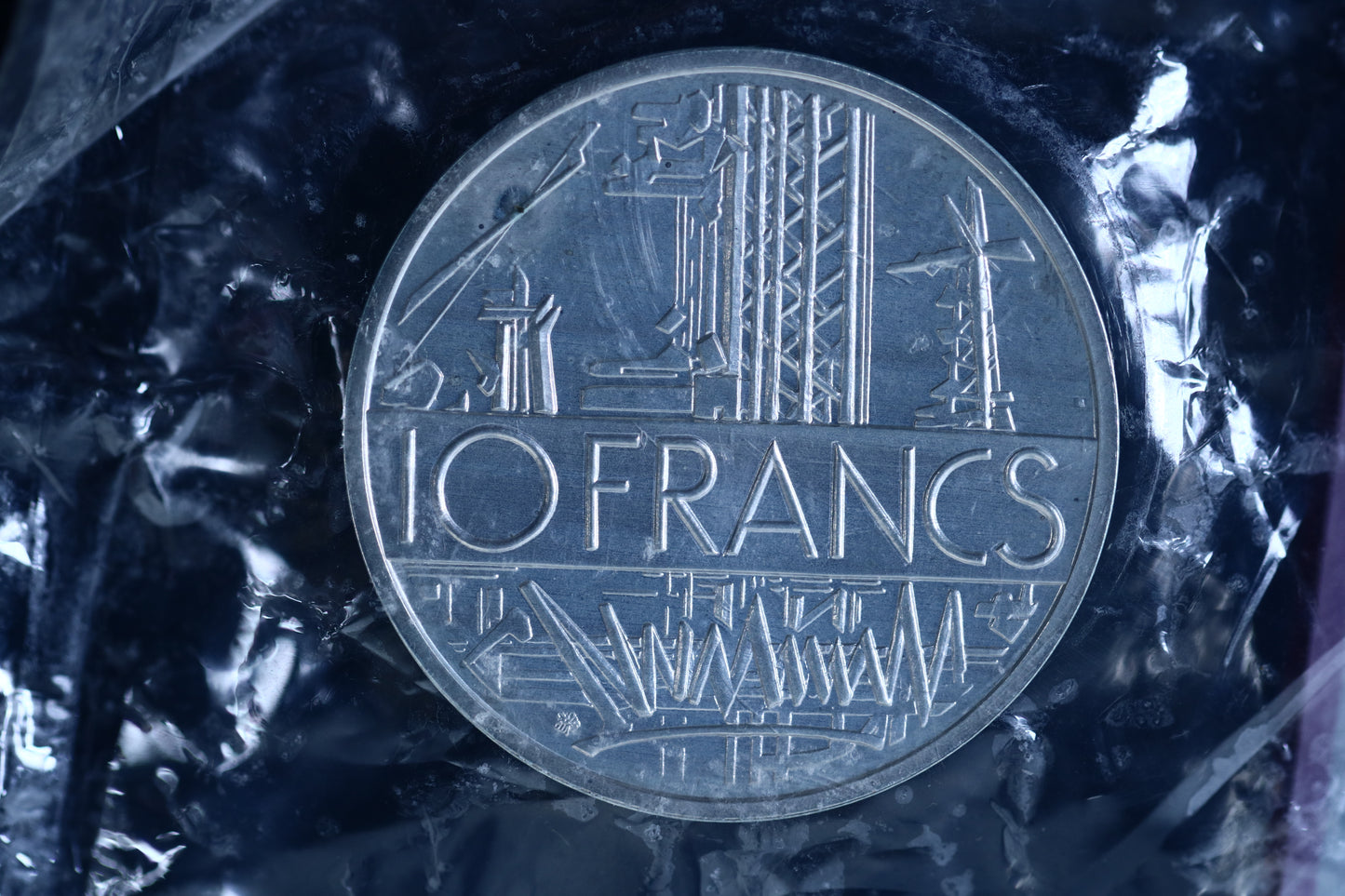 France 1980 9pc. Piedfort Set B780