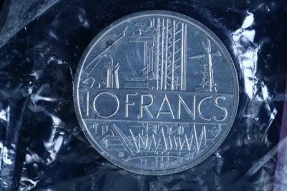 France 1980 9pc. Piedfort Set B780