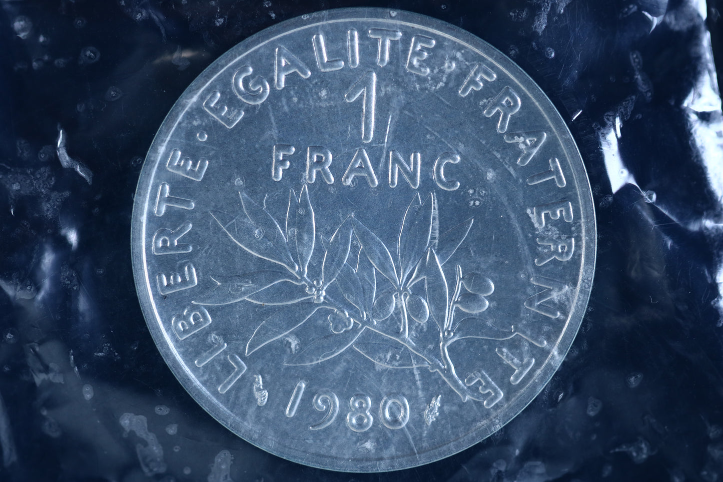 France 1980 9pc. Piedfort Set B780