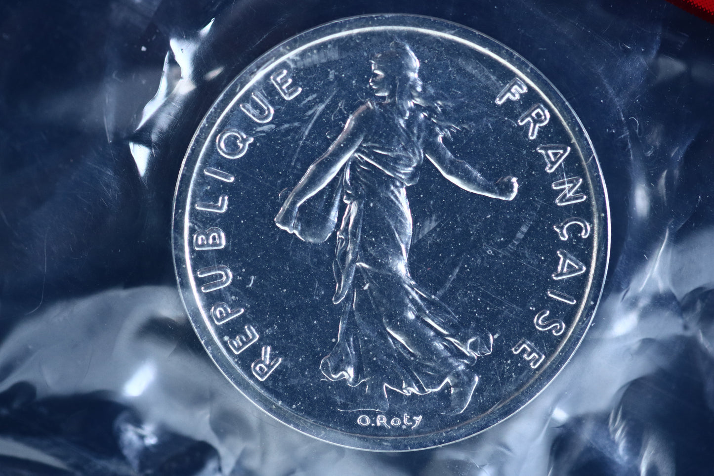 France 1980 9pc. Piedfort Set B780