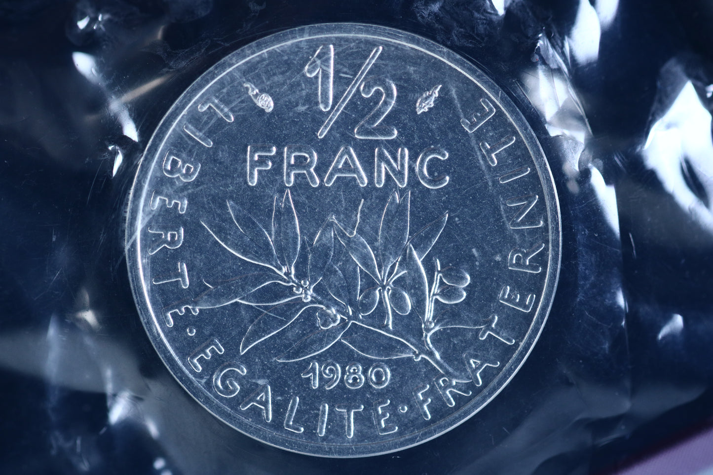 France 1980 9pc. Piedfort Set B780