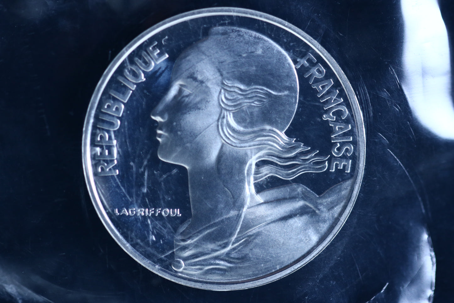 France 1980 9pc. Piedfort Set B780