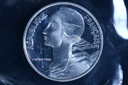 France 1980 9pc. Piedfort Set B780