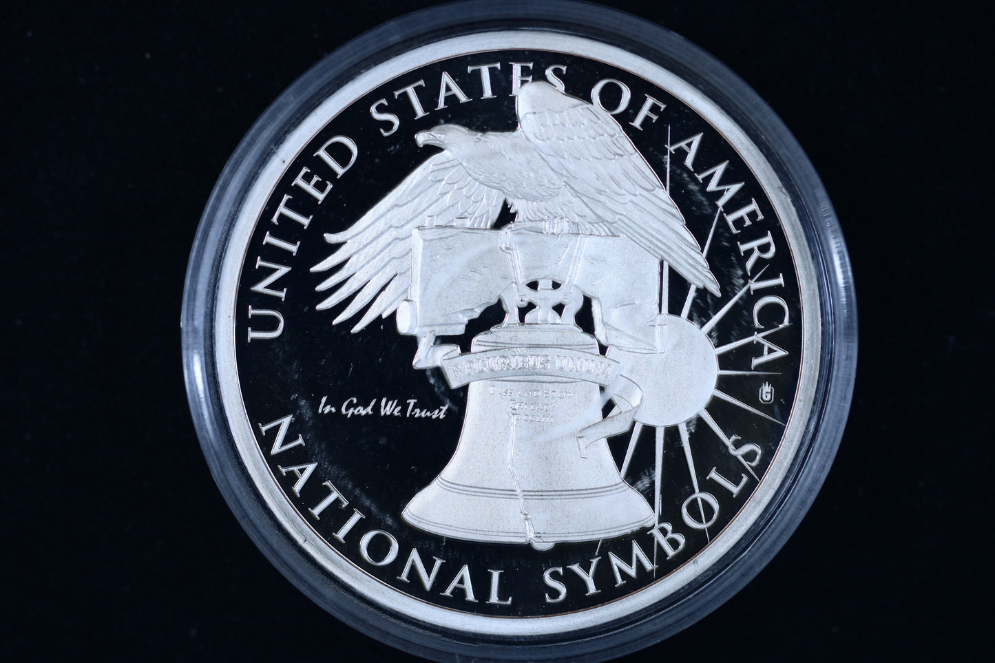 US Liberty, The Stars and Stripes Forever, National March Symbols Proof Coin B581