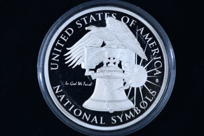 US Liberty, The Stars and Stripes Forever, National March Symbols Proof Coin B581