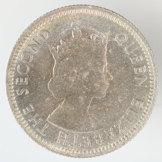 Malaya & British Borneo 1953 5 Cents "Toned" MS63 A3602
