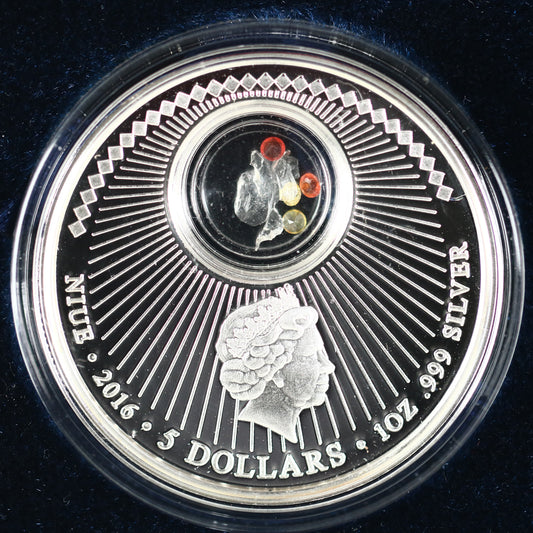 Niue 2016 $5 Commemorative issue Moon Landing Anniversary C016