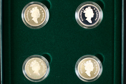 Royal Canadian Mint's 2000 "Canada's Birds of Prey" four-coin set C003
