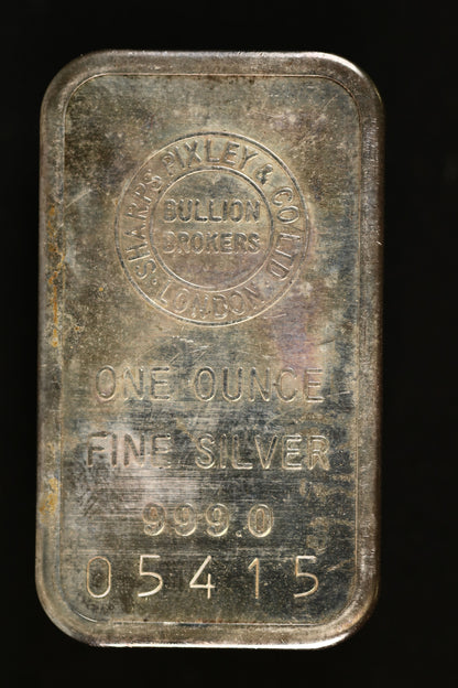 Sharps Pixley & Co. London Silver Bullion 05415 A3502