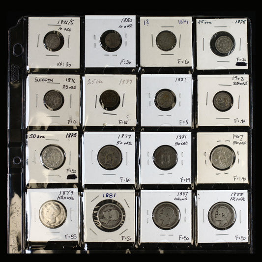 Swedish Silver Coins From the Late 19th and Early 20th Centuries B303