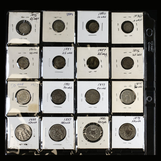 Swedish Silver Coins From the Late 19th and Early 20th Centuries B303