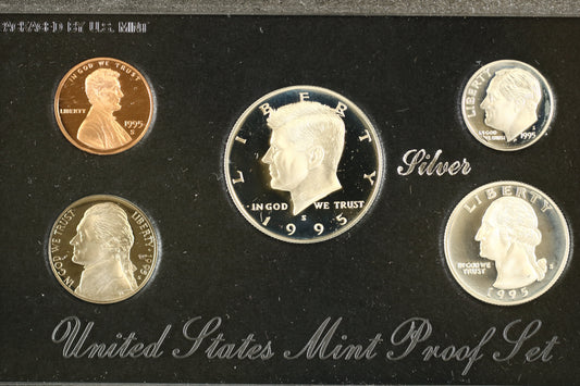 US 1995 S Mint Silver Proof Set. C005