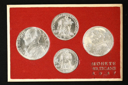 Vatican City 1947 Mint Set Featuring Pope Pius XII B467